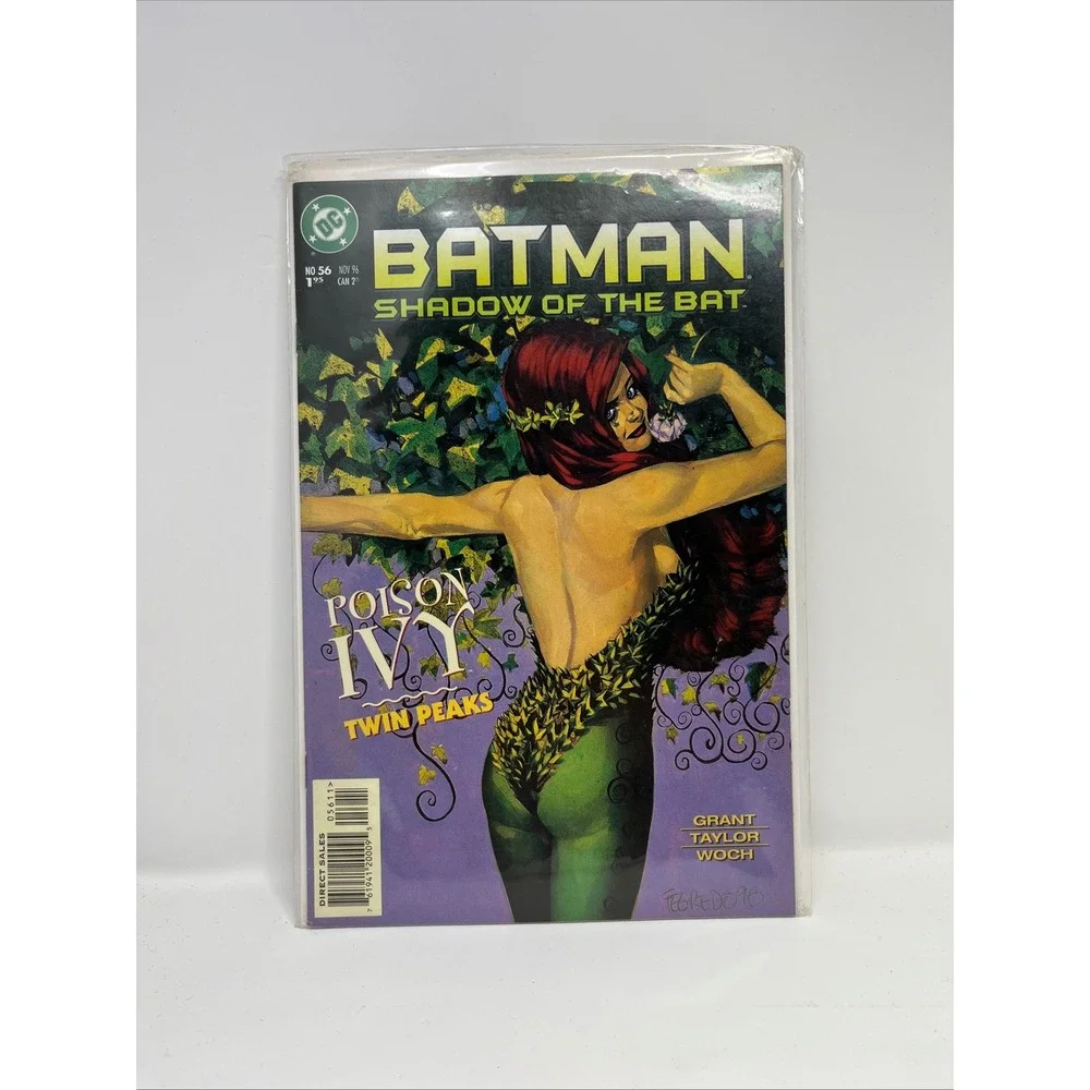 Batman Shadow of the Bat 56‎ Comic Book Poison Ivy Twin Peaks Cover 1996
